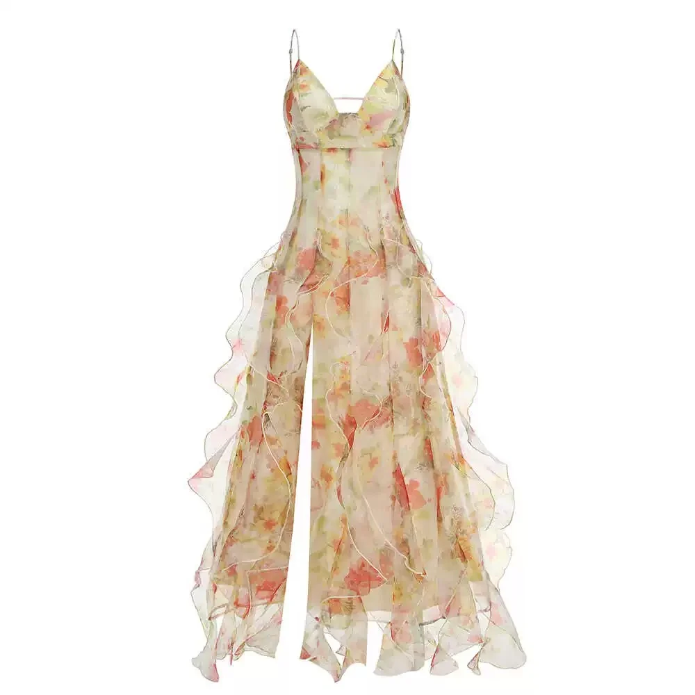 Classic Floral Prom Dresses Long Prom Gown 22th Birthday Outfit P1382 - Image 10