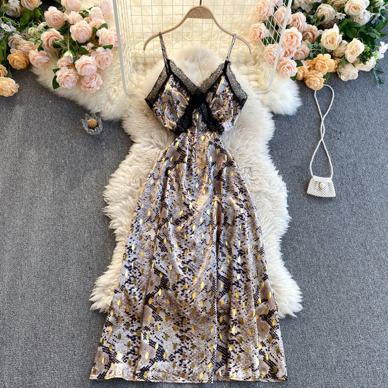 Cute A line Sleeveless Straps Backless Summer Black Holiday Dress P241 - Image 2