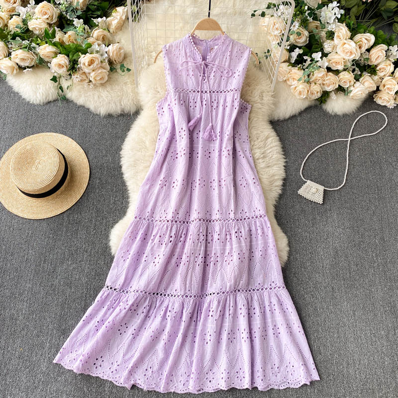 Cute bohemia vacations women's dress P104 - Image 2