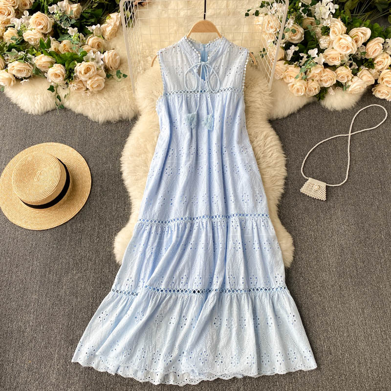 Cute bohemia vacations women's dress P104 - Image 4