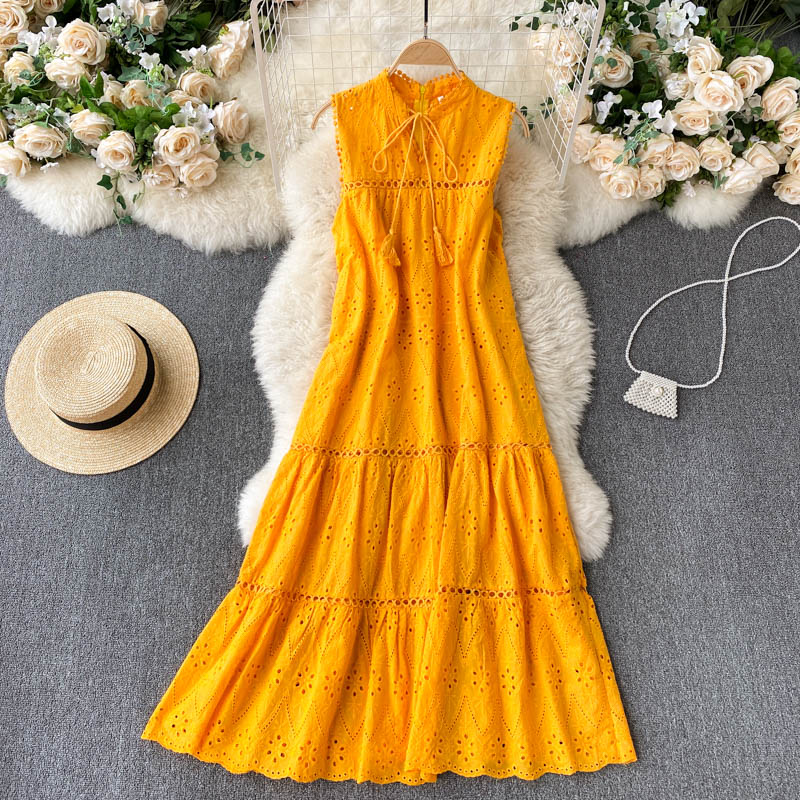 Cute bohemia vacations women's dress P104 - Image 7