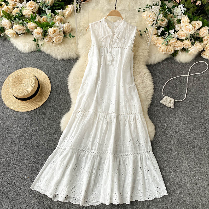 Cute bohemia vacations women's dress P104 - Image 8