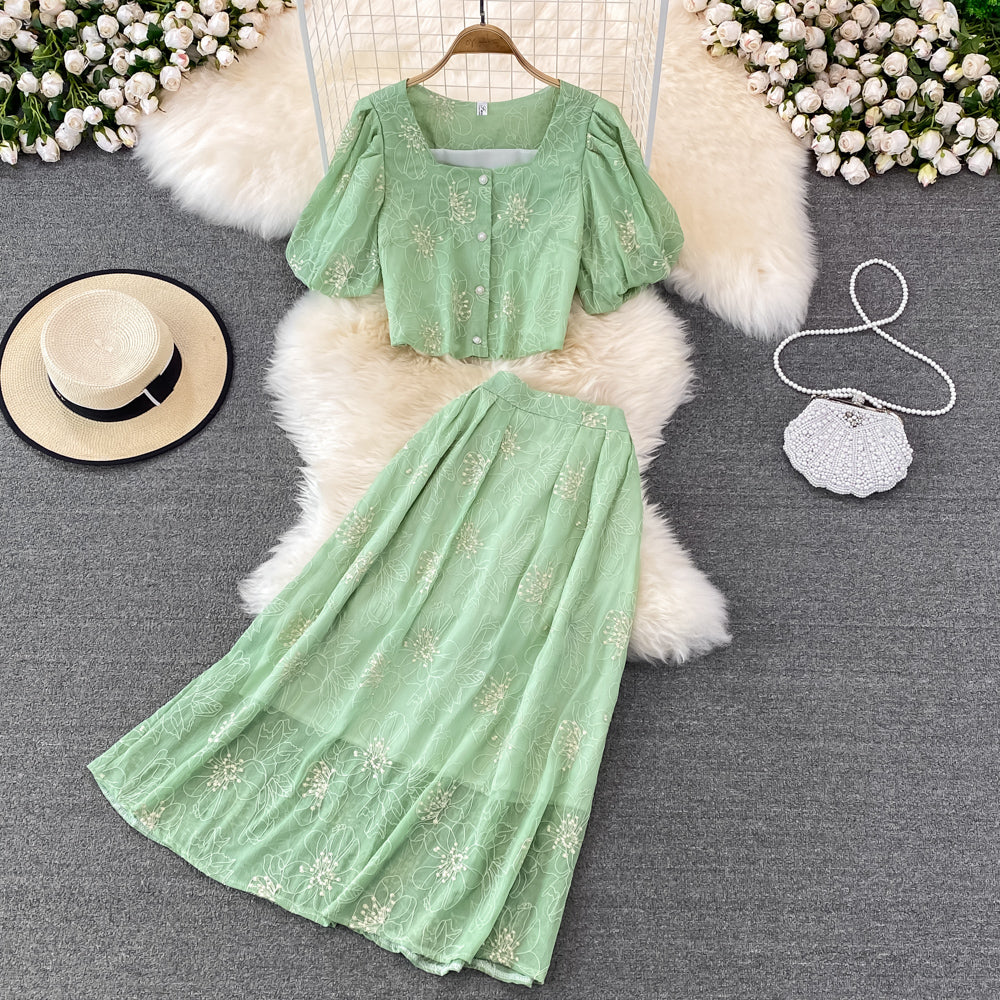 Cute Two Pieces Dress Fashion Dress P314 - Image 10