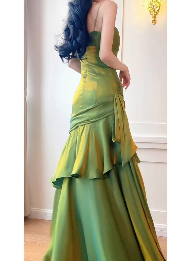 Modest Straps Sweetheart Long Evening Dress Party Dress Formal Dress Prom Dresses P2392 - Image 3