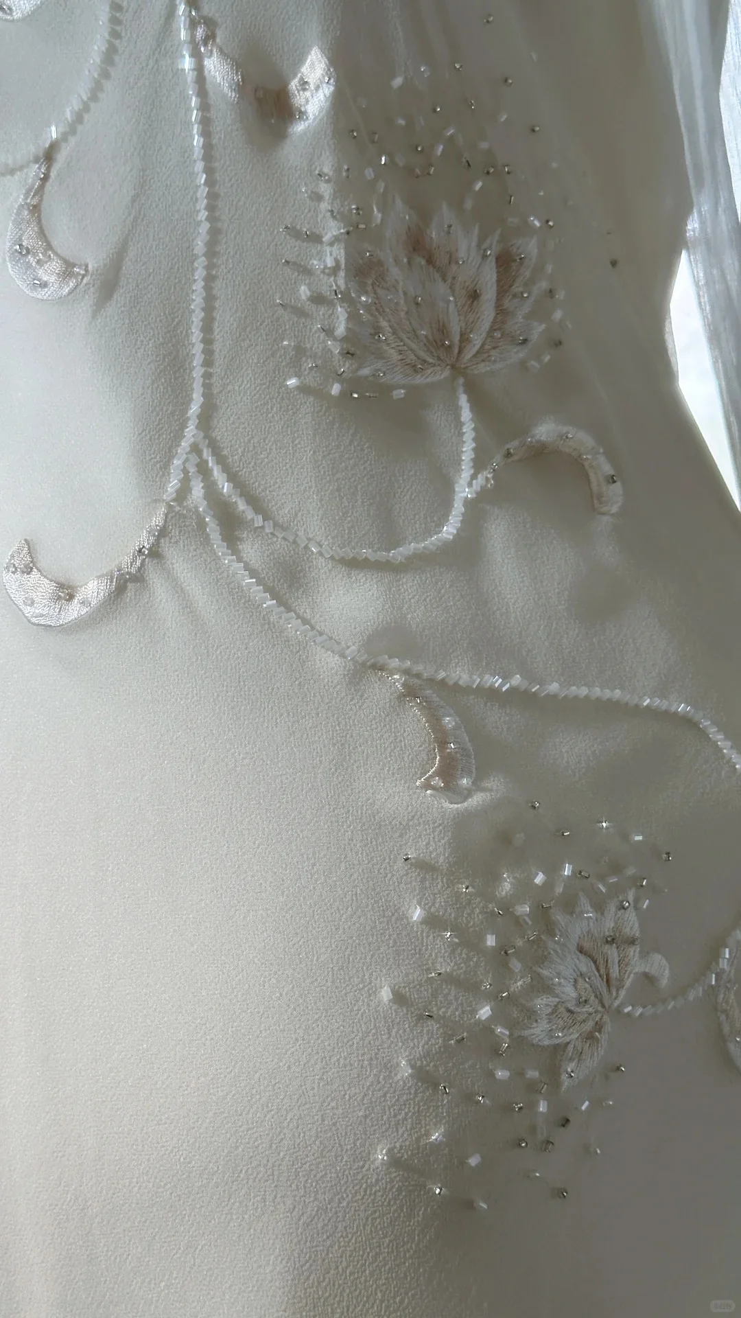 Pure and Elegant Chiffon Strap Beaded Mermaid Prom Dress P3292 - Image 8