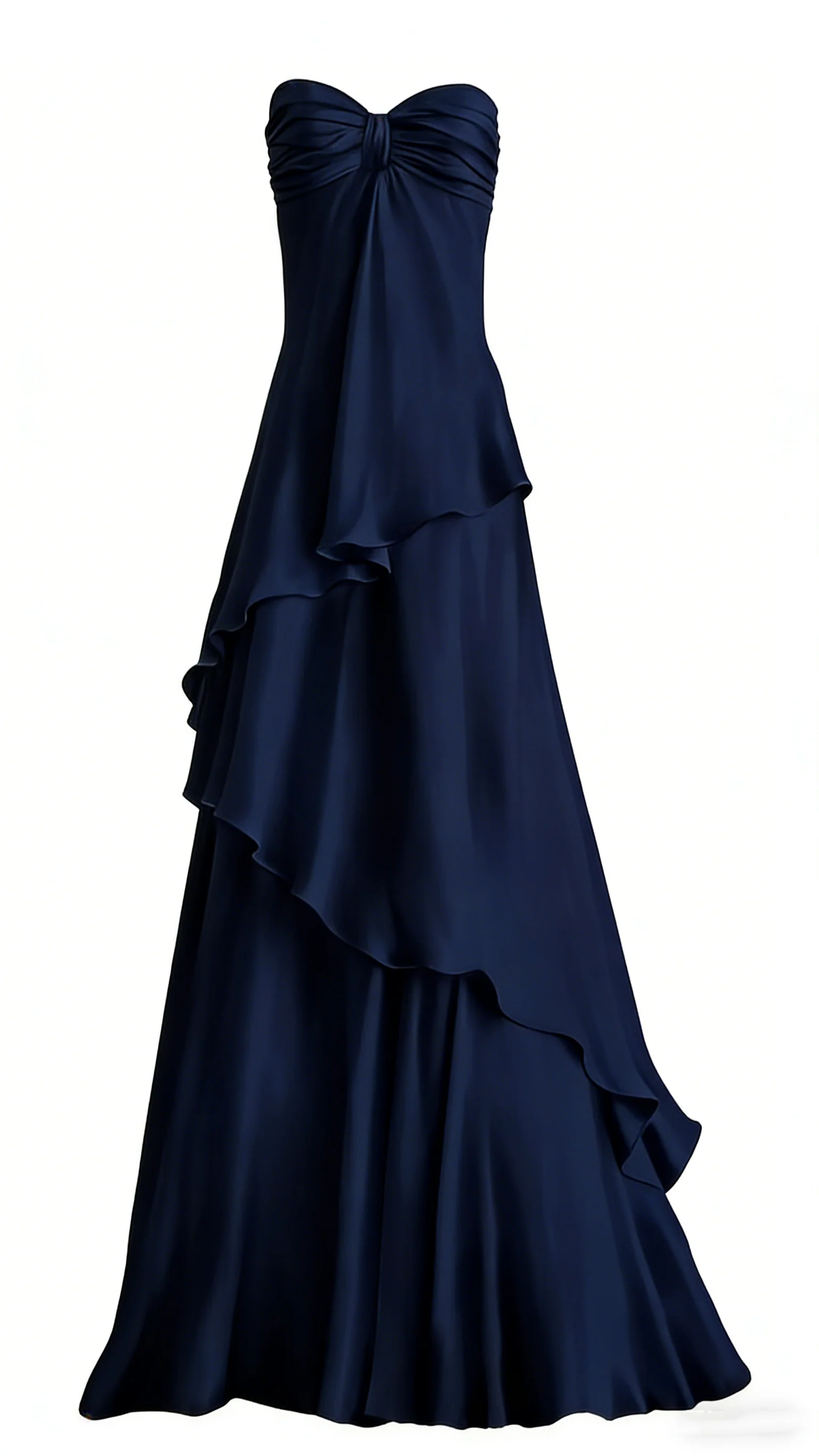 Sexy A line Sweetheart Party Dresses White Long Prom Dresses P940 - Image 9
