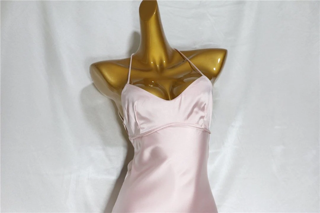 Sexy Birthday Dresses Pink Halter Prom Dresses Birthday Outfits P368 - Image 7