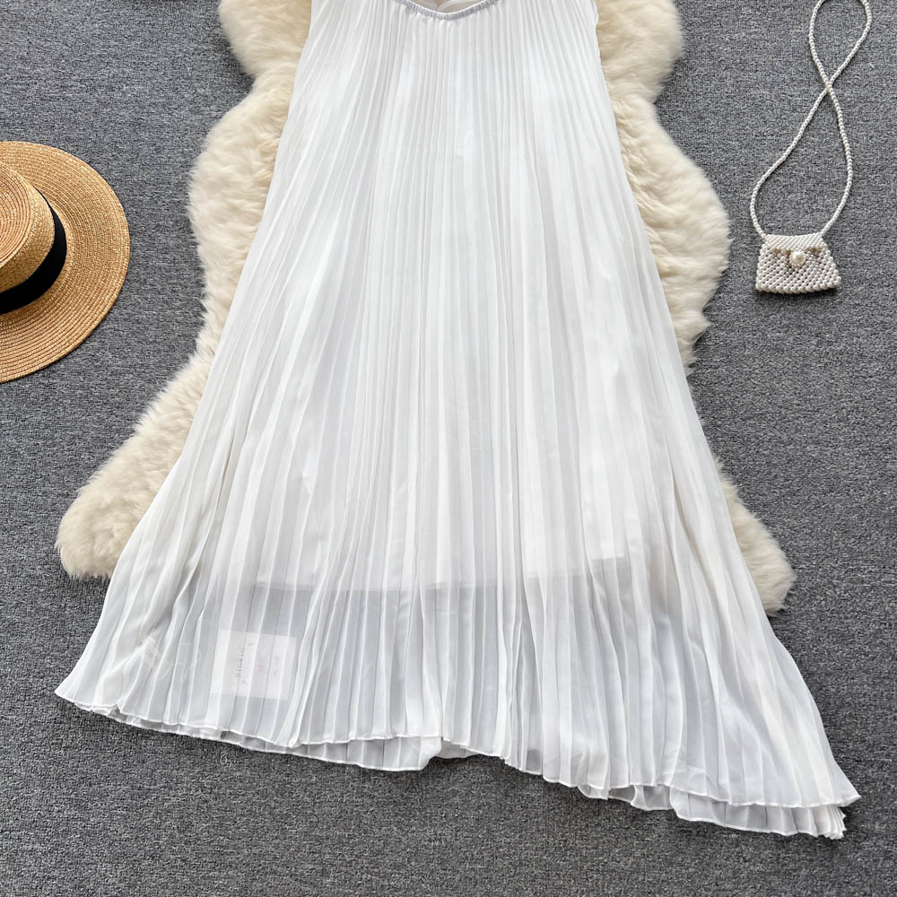Sexy Halter Ruffles Dress Summer Women Holiday Dress P213 - Image 10