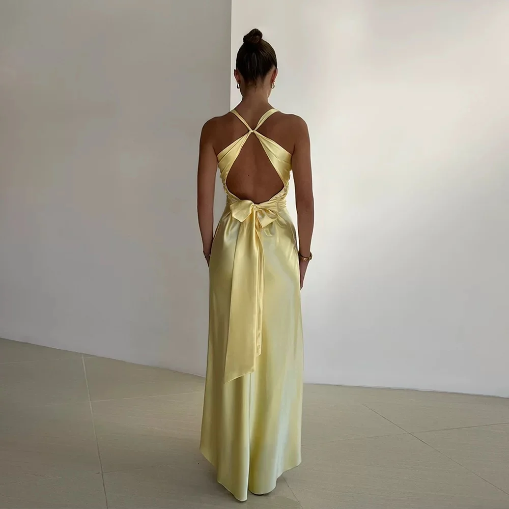 Sexy Mermaid V neckline Long Prom Dress P1620 - Image 8