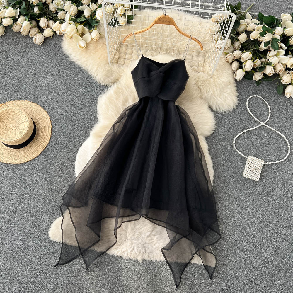 Sexy Spaghetti Straps Hot Short Dress Women Holiday Dress P204 - Image 5