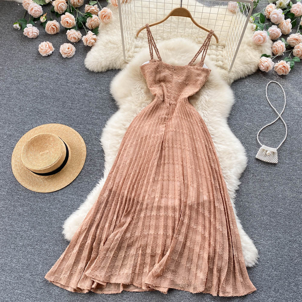 Sexy Spaghetti Straps Summer Beach Dress Women Holiday Dress P197 - Image 4