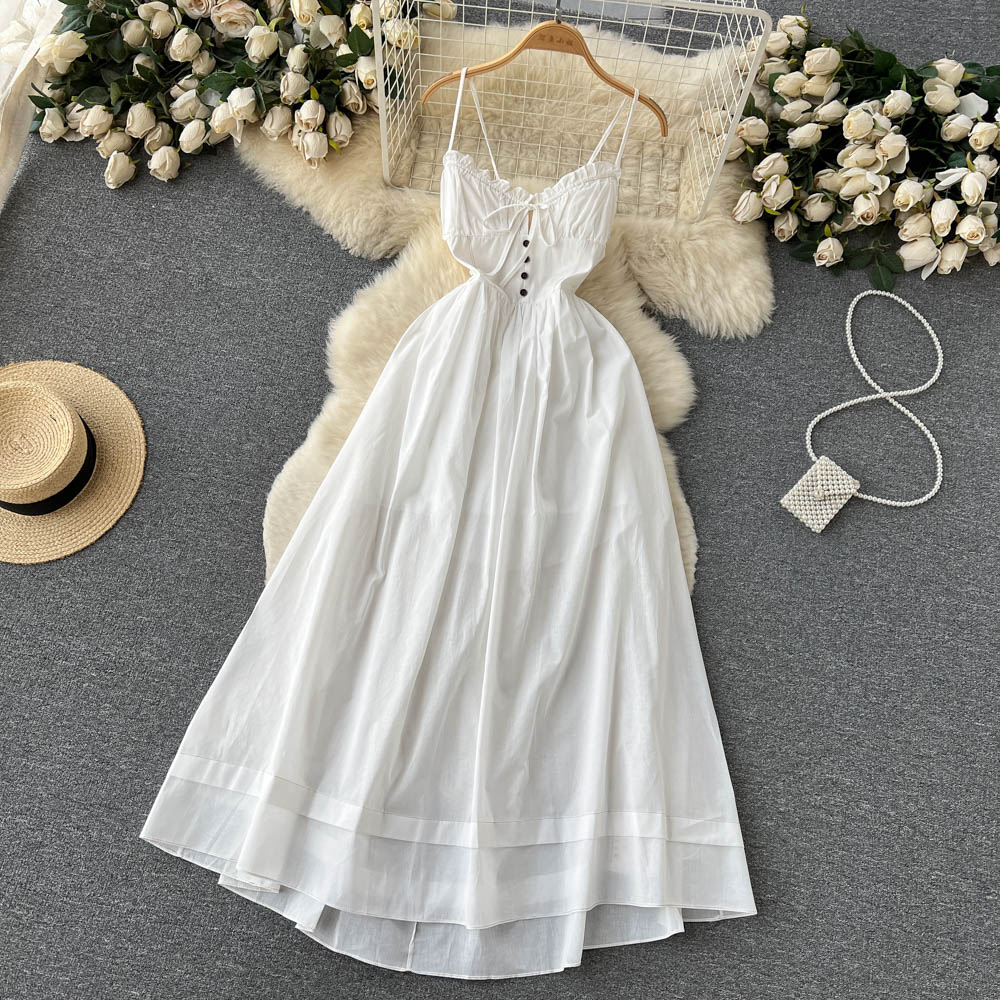 Sexy Spaghetti Straps Summer Dress Women Holiday Dress P159 - Image 2