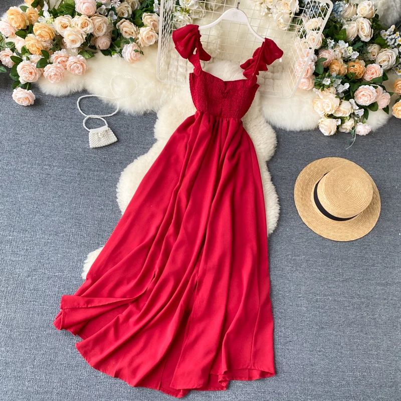 Sexy Straps Summer Summer Dress Women Holiday Dress P165 - Image 2