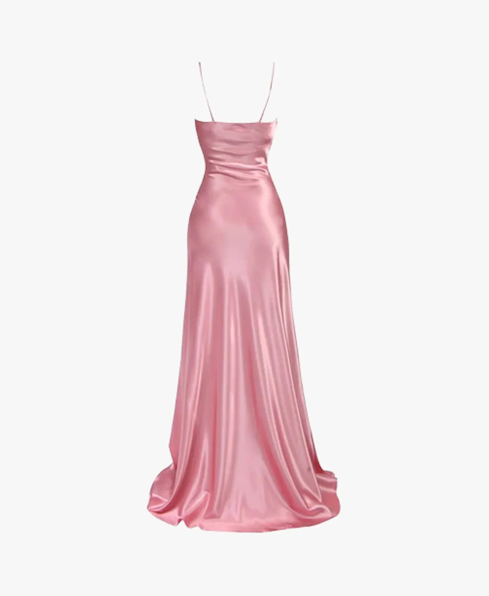 Simple Mermaid Floor Length Prom Dress With Slit 22th Birthday Outfit P1387 - Image 3