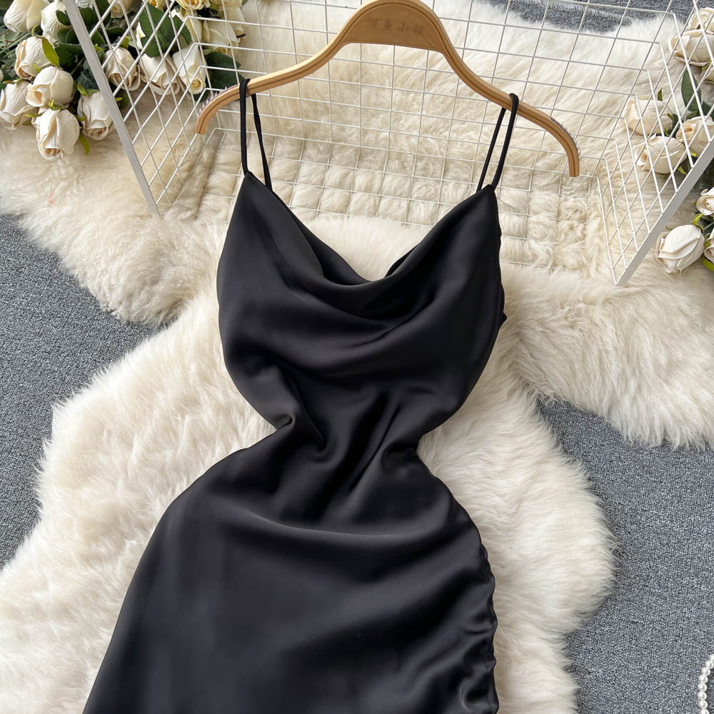 Simple Satin Dresses, Fashion Dresses P269 - Image 9