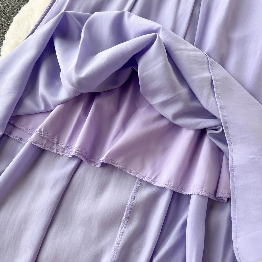 Simple Scoop Summer Beach Dress Women Holiday Dress P188 - Image 10